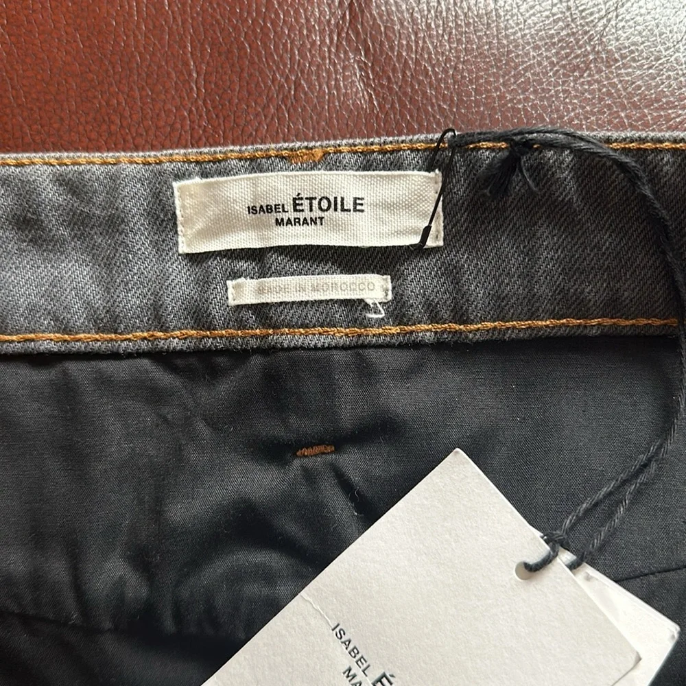 🔥🔥🔥NEW Isabel Marant Etoile Patchwork Denim Mini Skirt - Picture 9 of 10